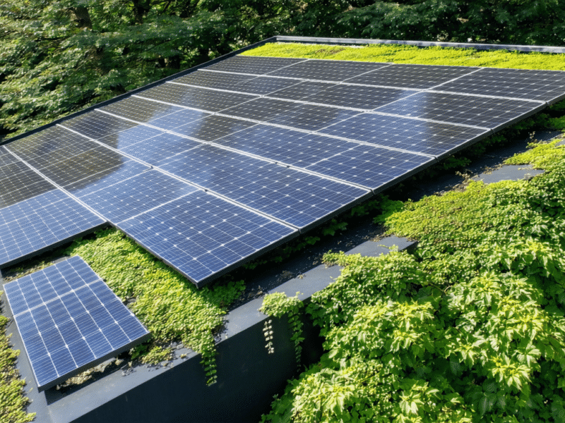 Étanchéité Végétalisée / Photovoltaïque